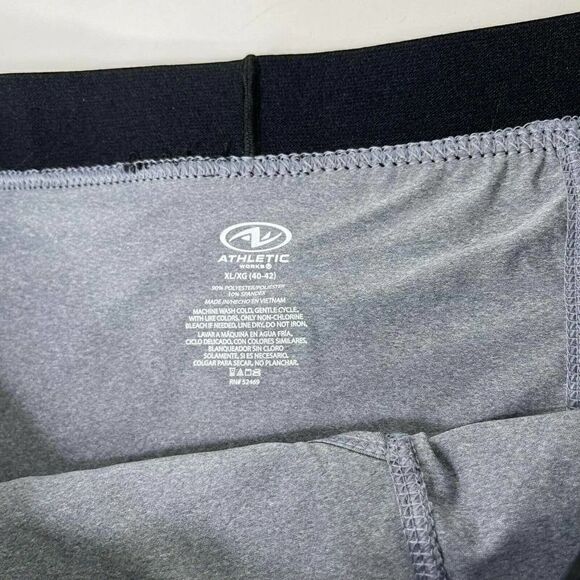 Athletic Works Men's Compression Shorts Size XL Football sport Gray performance - Picture 4 of 5